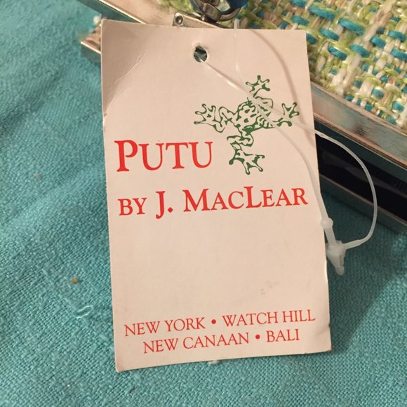 Putu by J. MacLear Clutch Purse NWT Handbag - Picture 5 of 7